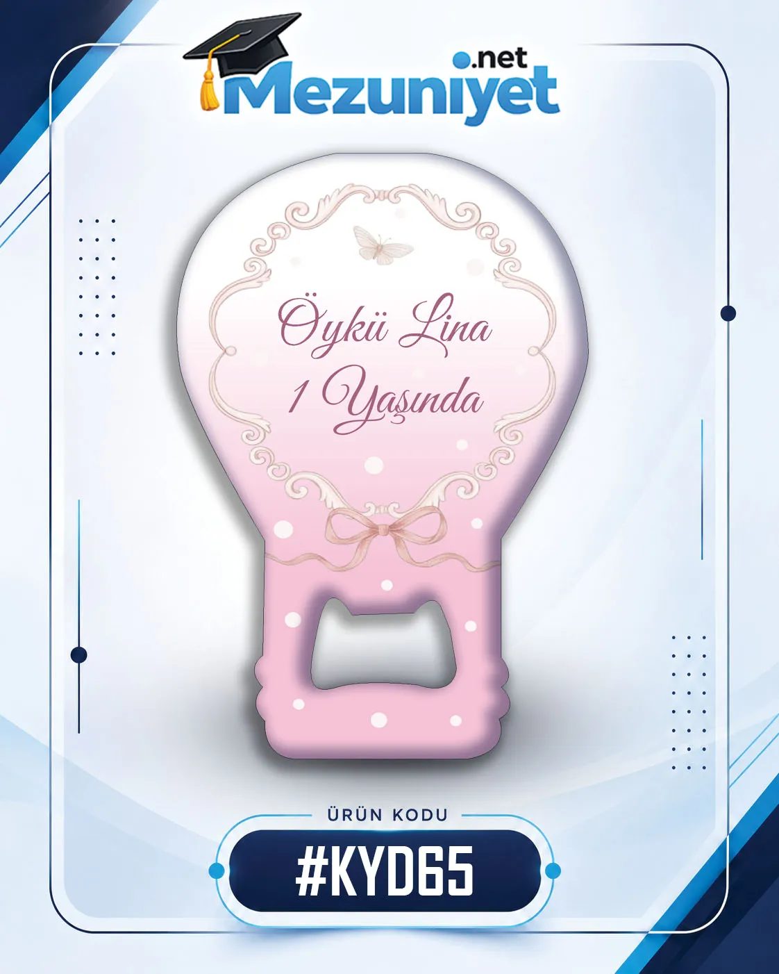 Kız Yeni Doğan Magnetleri - KYD65 - Mezuniyet.Net
