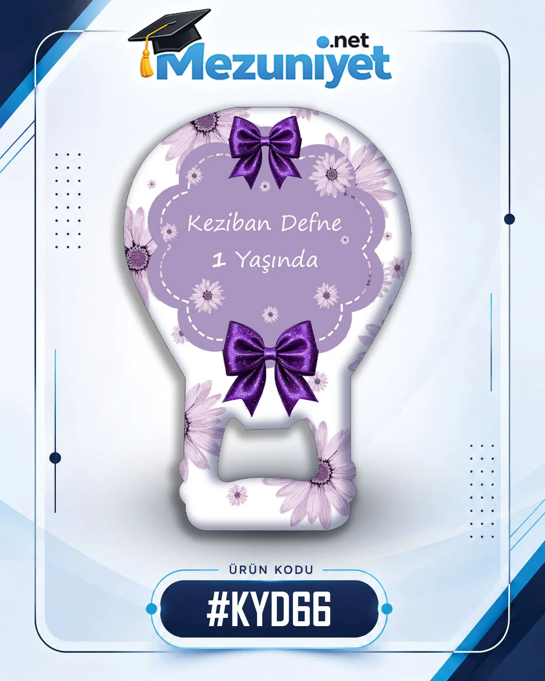 Kız Yeni Doğan Magnetleri - KYD66 - Mezuniyet.Net