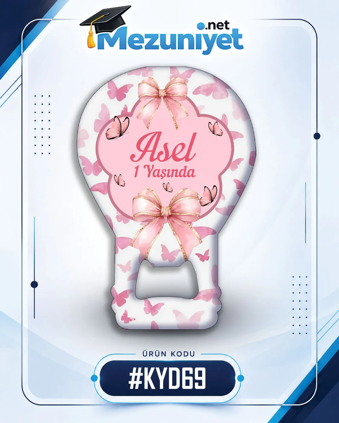 Kız Yeni Doğan Magnetleri - KYD69 - Mezuniyet.Net