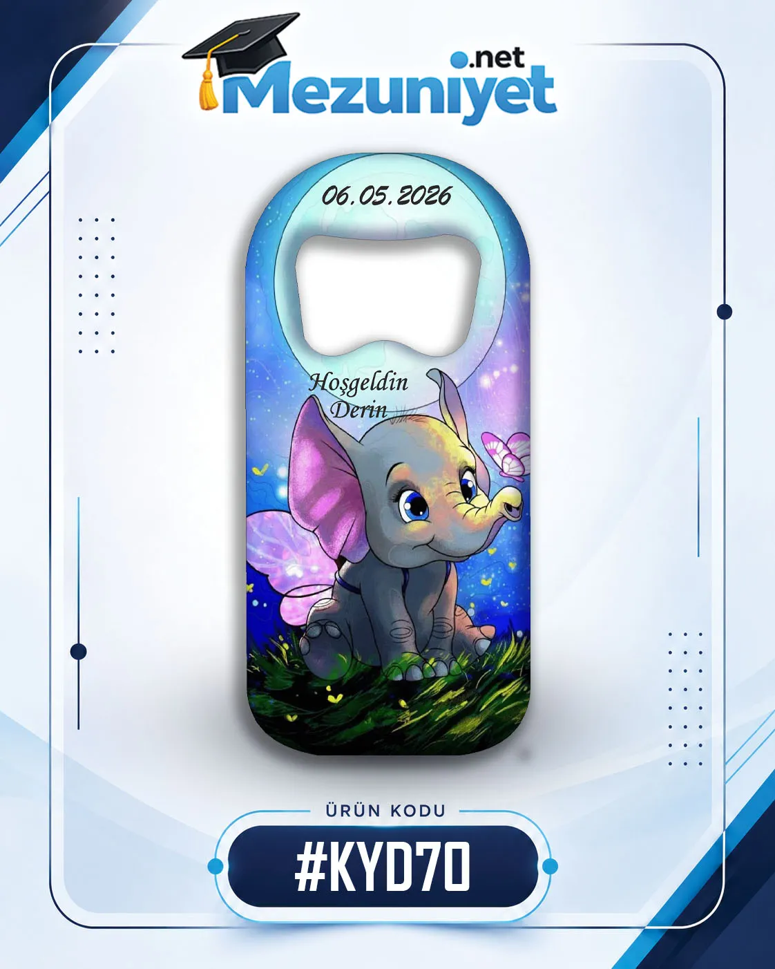 Kız Yeni Doğan Magnetleri - KYD70 - Mezuniyet.Net