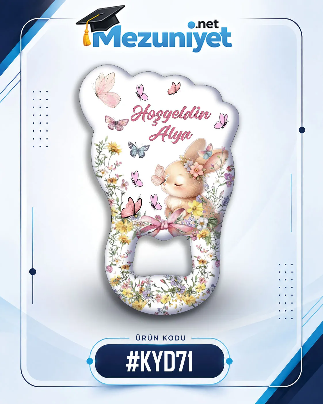 Kız Yeni Doğan Magnetleri - KYD71 - Mezuniyet.Net