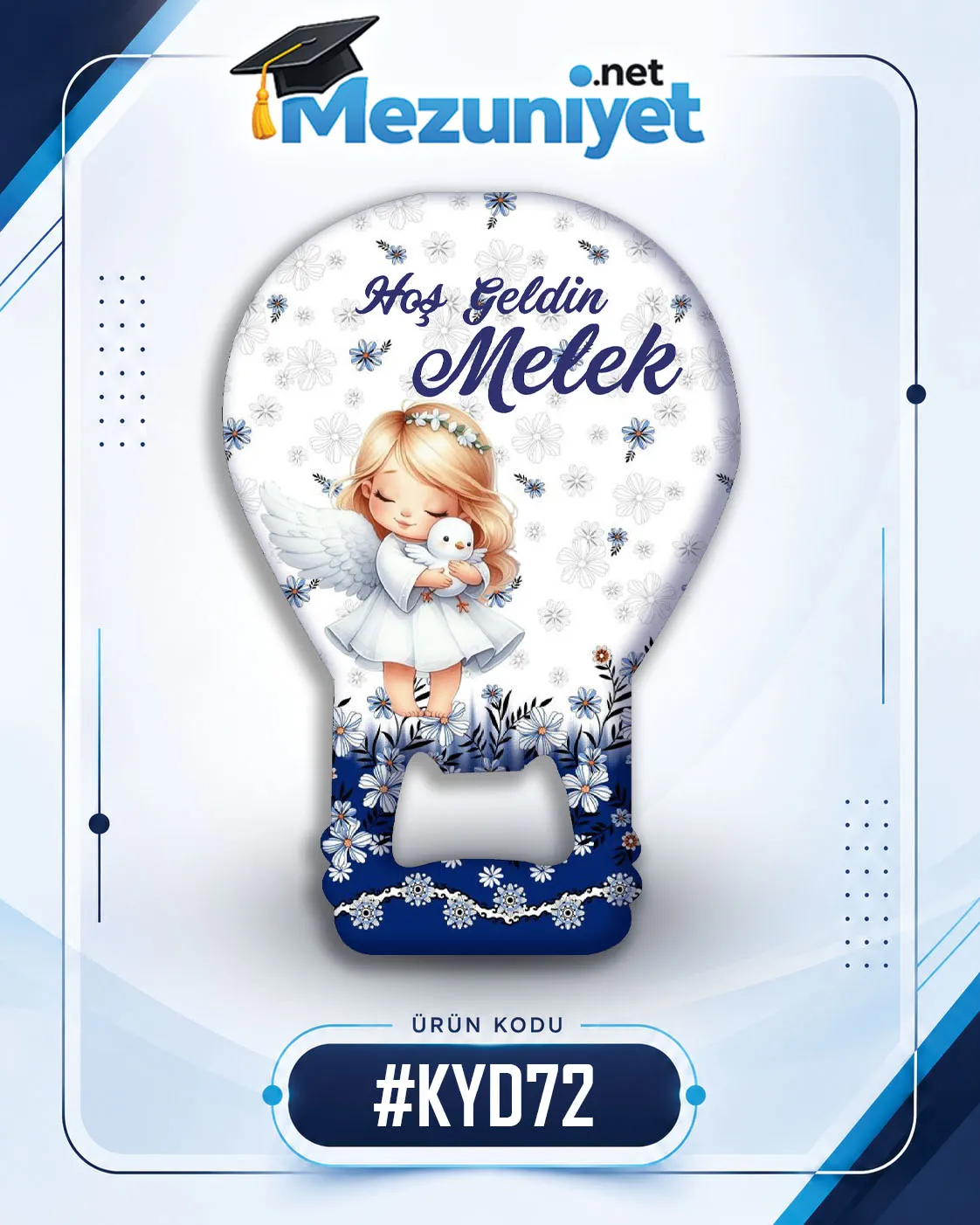 Kız Yeni Doğan Magnetleri - KYD72 - Mezuniyet.Net