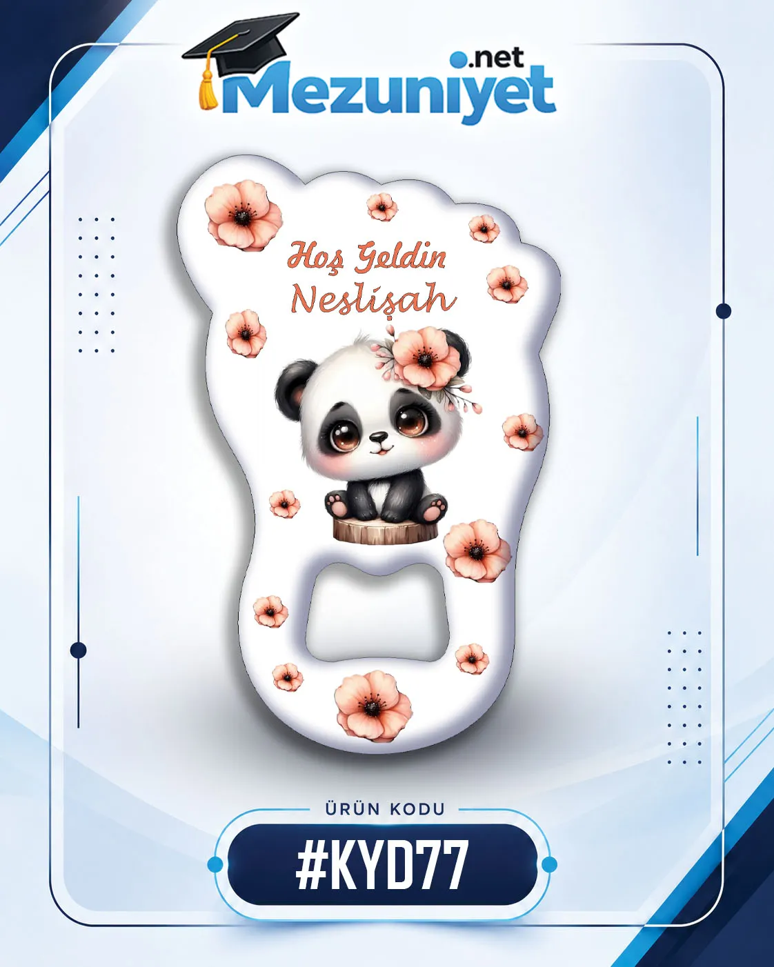 Kız Yeni Doğan Magnetleri - KYD77 - Mezuniyet.Net