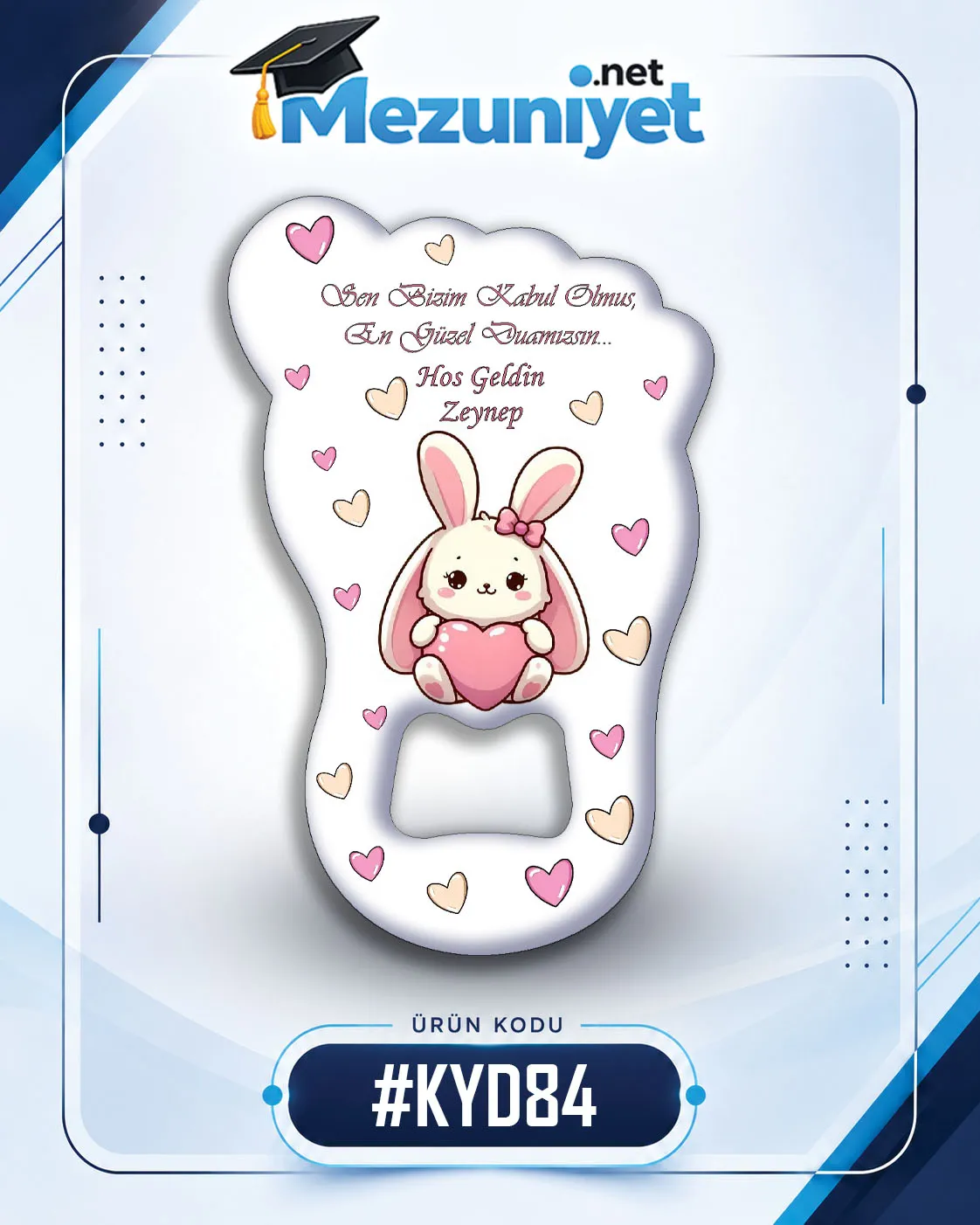 Kız Yeni Doğan Magnetleri - KYD84 - Mezuniyet.Net