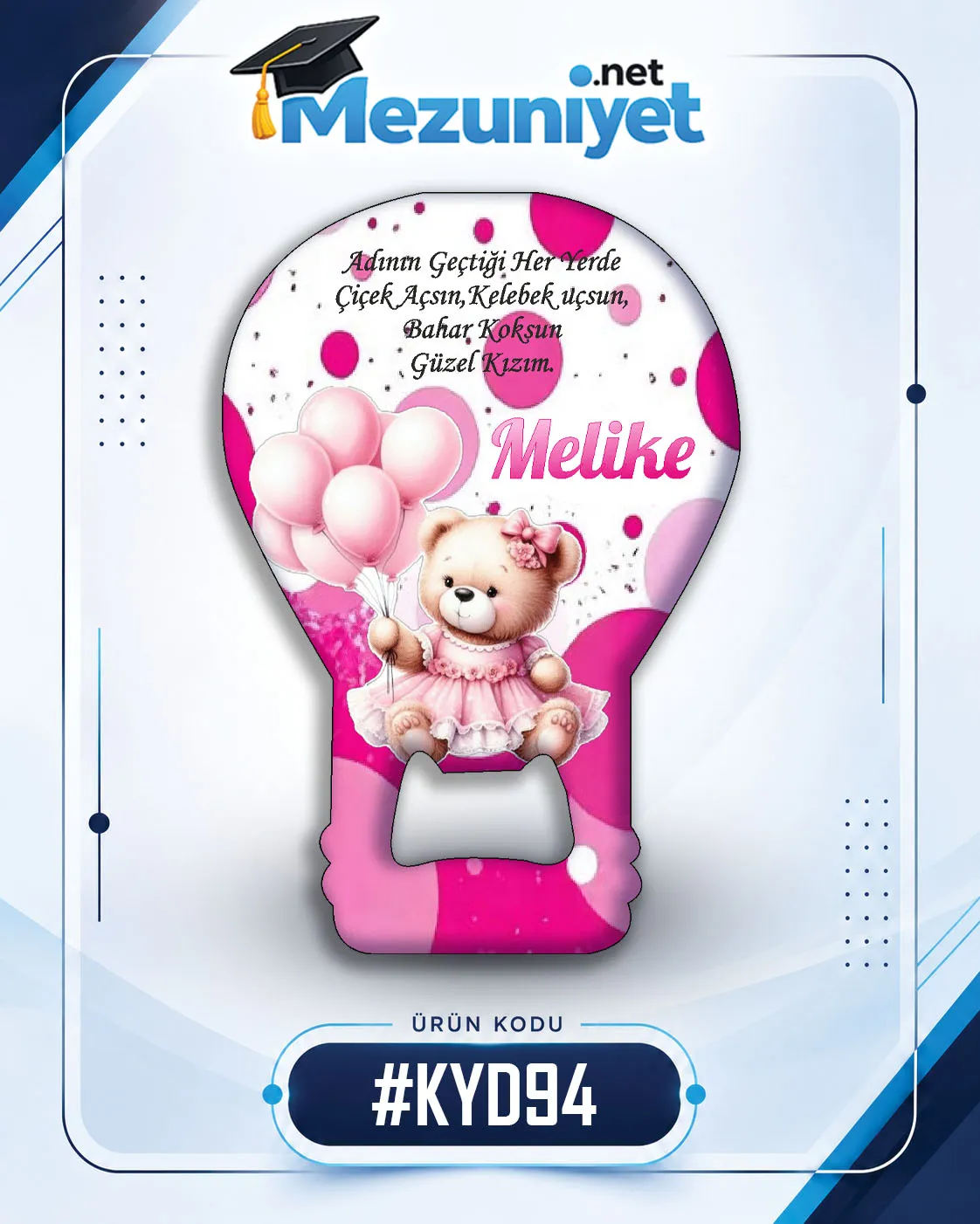 Kız Yeni Doğan Magnetleri - KYD94 - Mezuniyet.Net