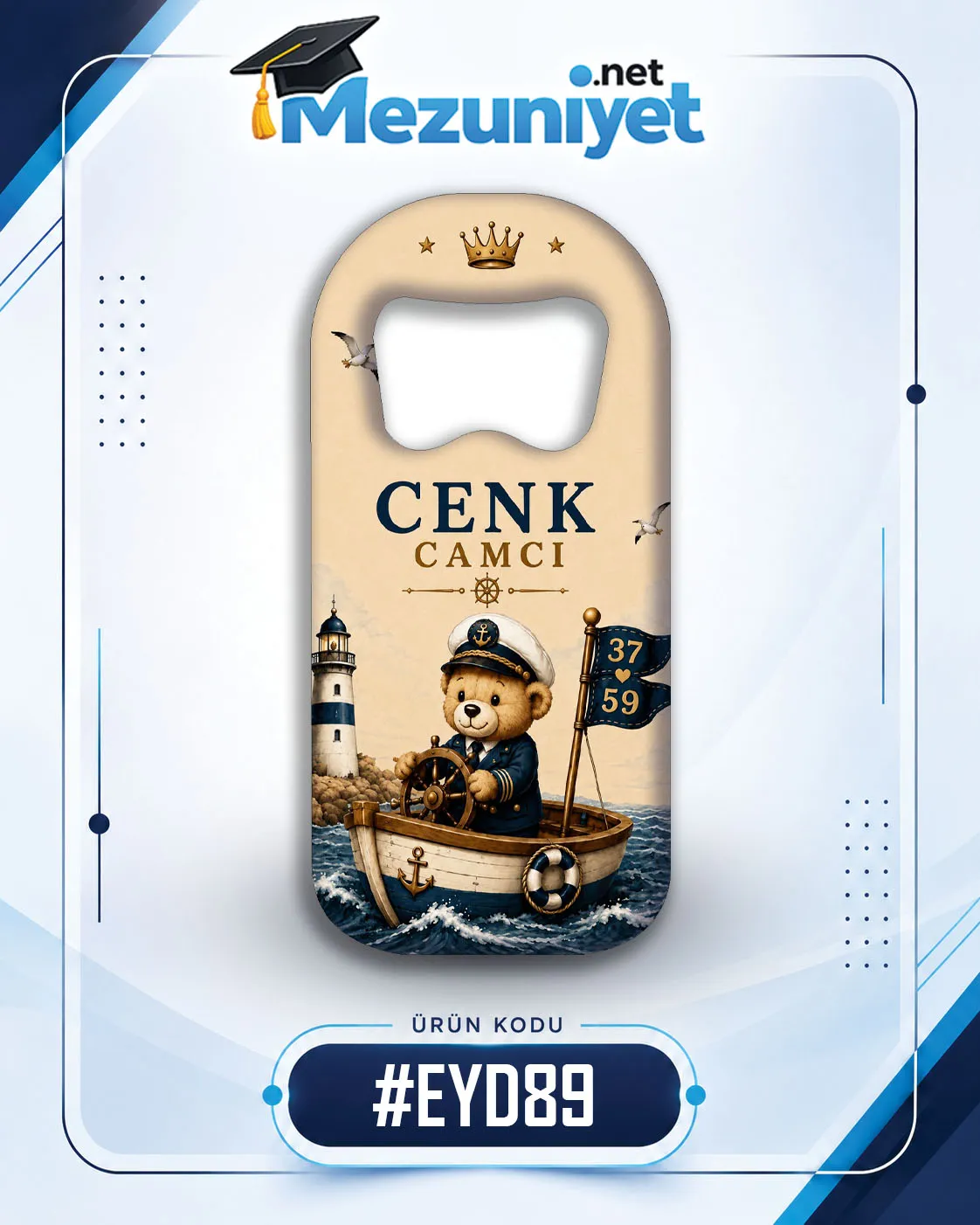 Erkek Yeni Doğan Magnetleri - EYD89 - Görsel 1