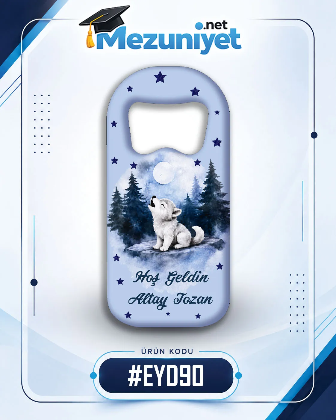Erkek Yeni Doğan Magnetleri - EYD90 - Görsel 1