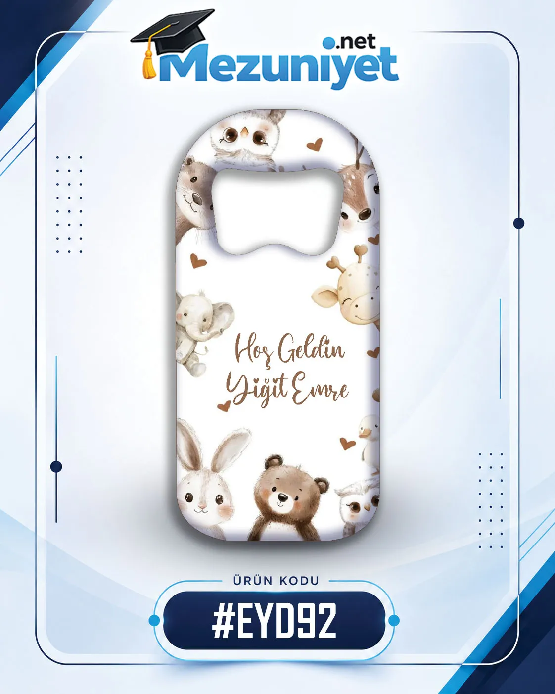 Erkek Yeni Doğan Magnetleri - EYD92 - Görsel 1