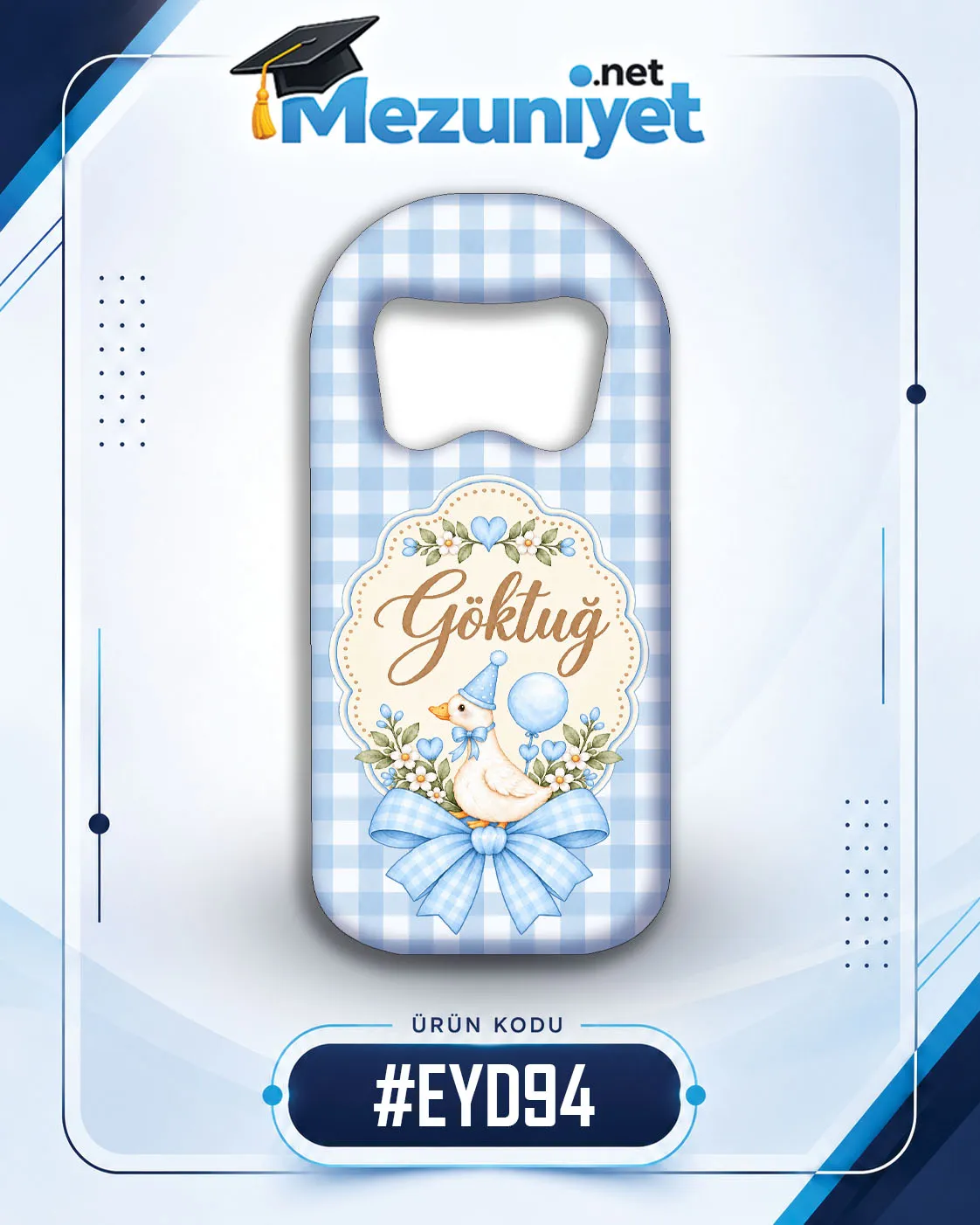 Erkek Yeni Doğan Magnetleri - EYD94 - Görsel 1