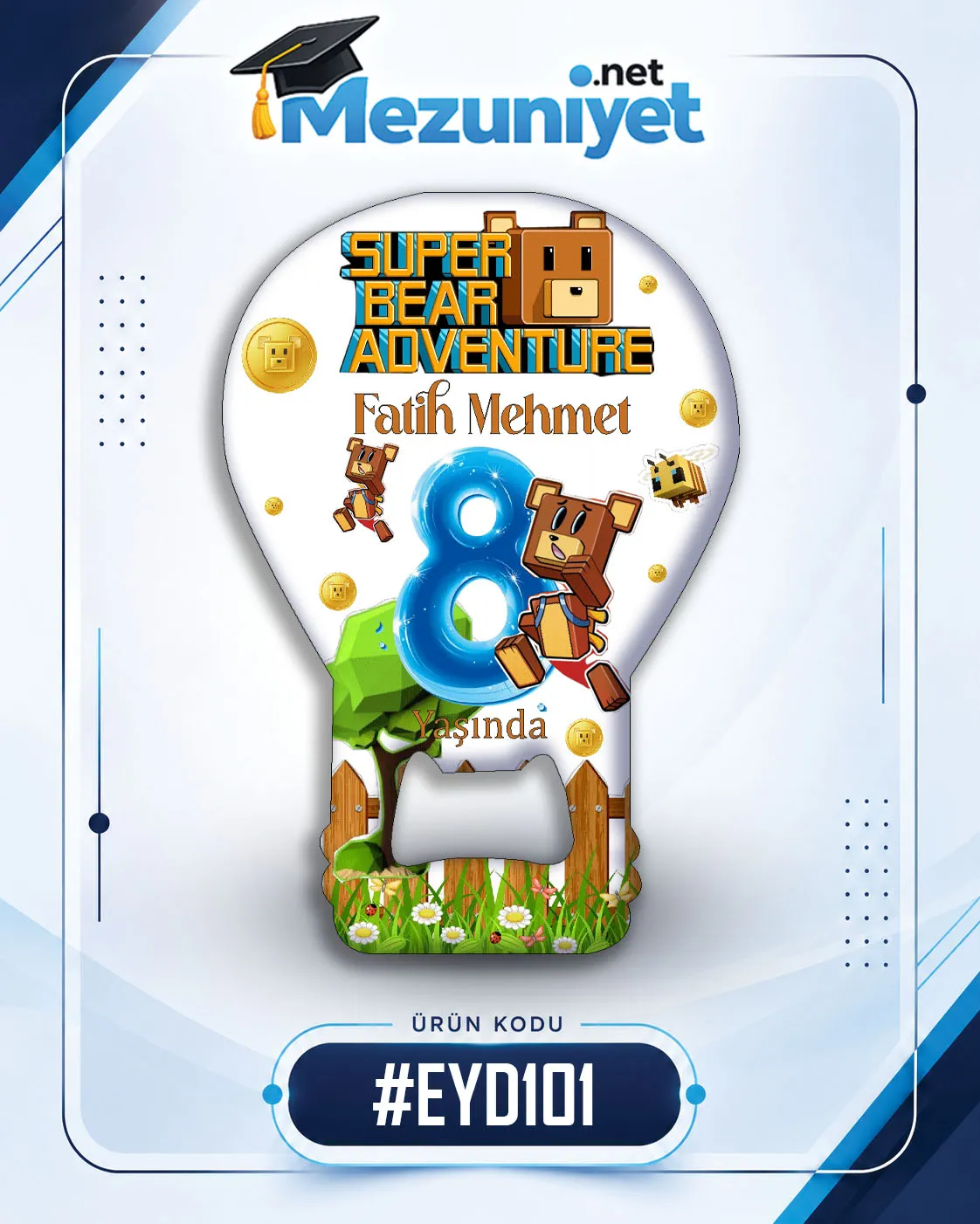 Erkek Yeni Doğan Magnetleri - EYD101 - Görsel 1