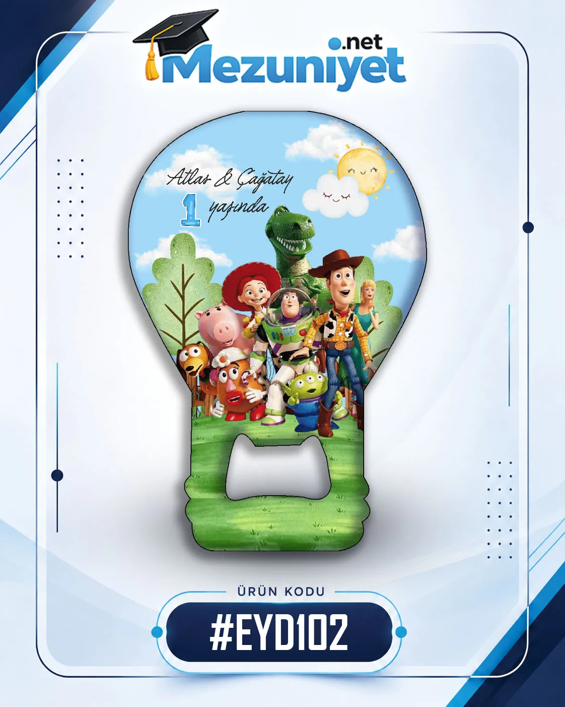 Erkek Yeni Doğan Magnetleri - EYD102 - Görsel 1