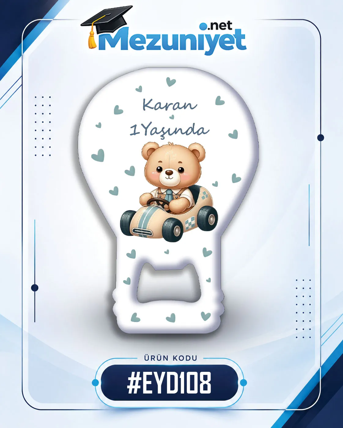 Erkek Yeni Doğan Magnetleri - EYD108 - Görsel 1