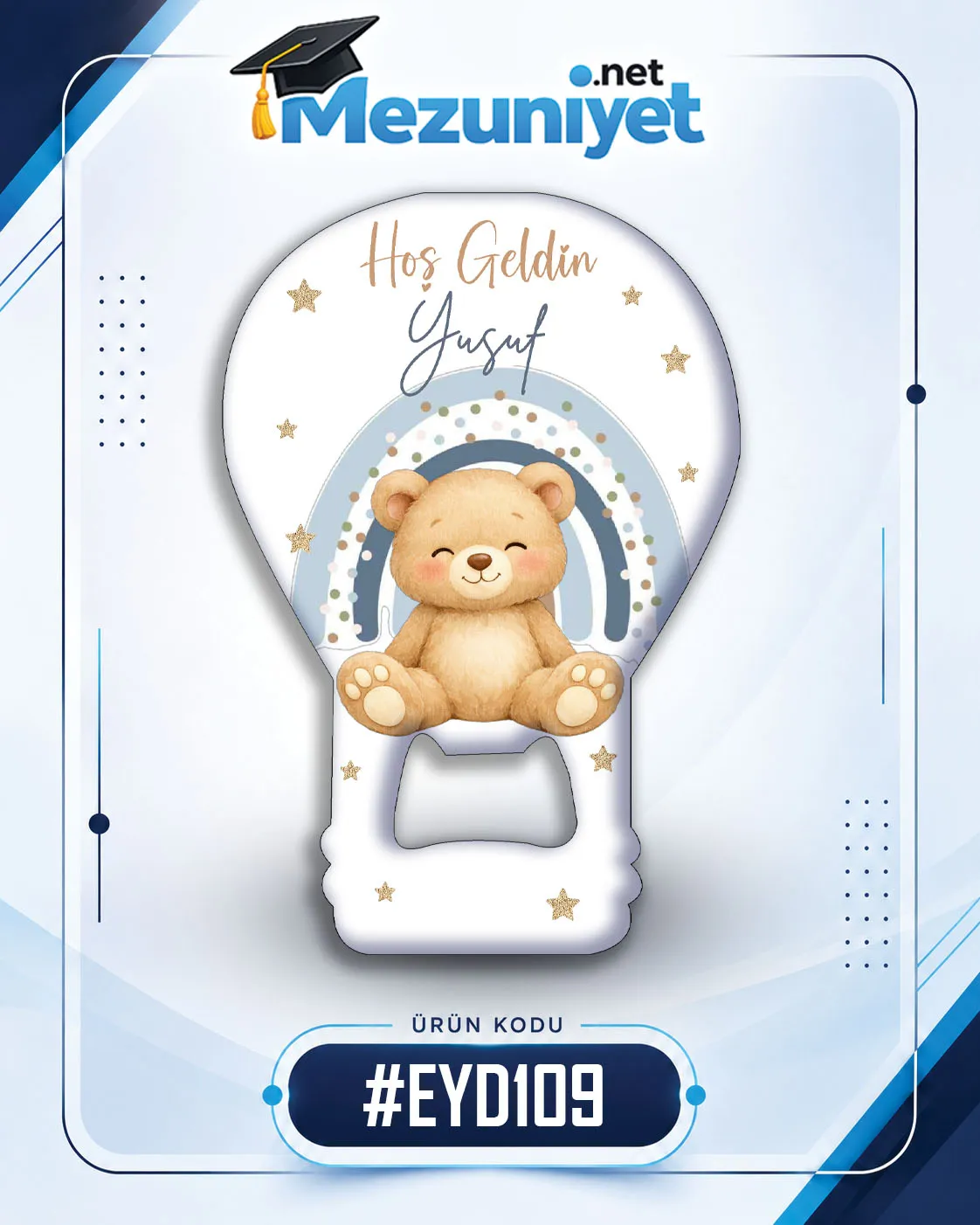 Erkek Yeni Doğan Magnetleri - EYD109 - Görsel 1