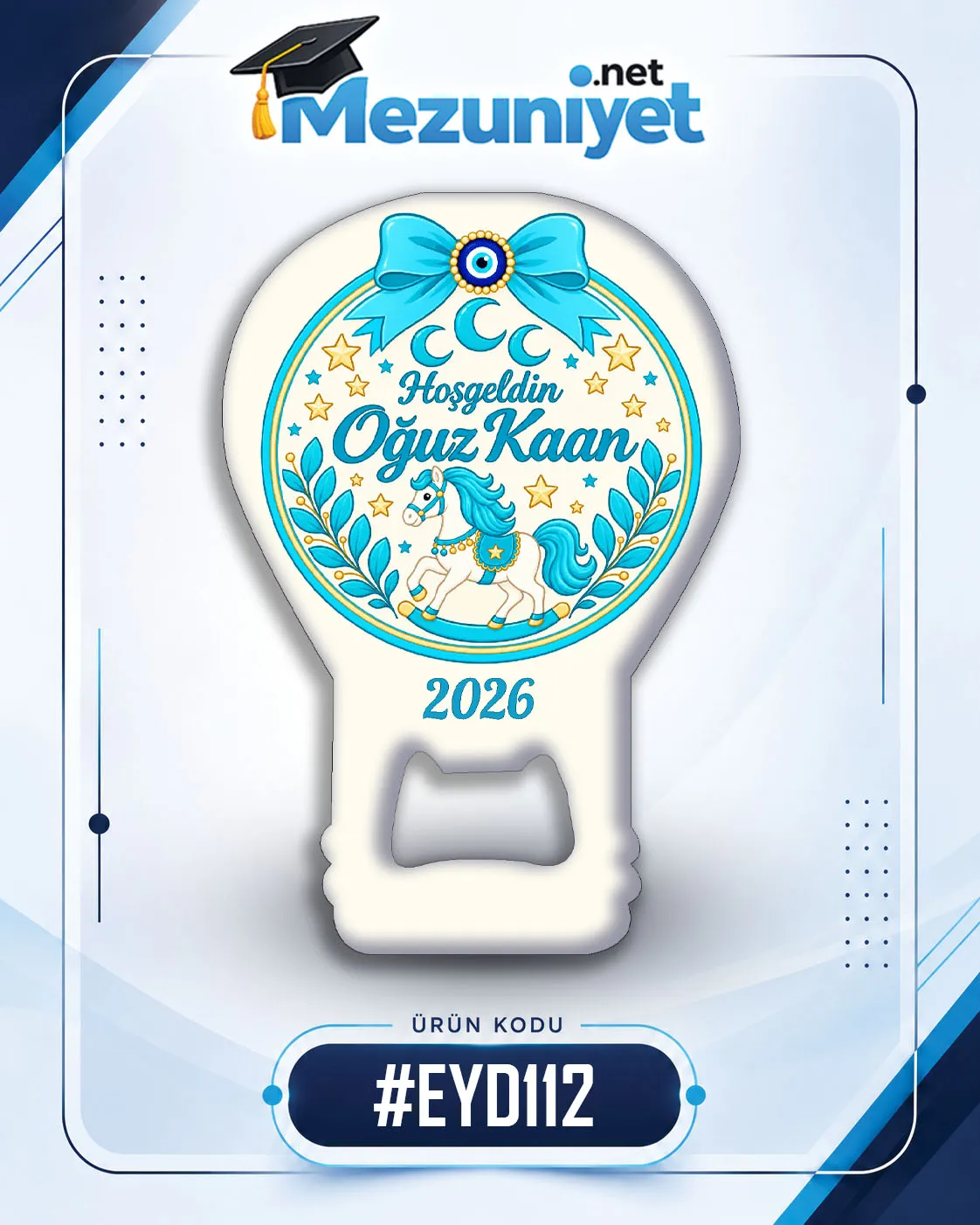 Erkek Yeni Doğan Magnetleri - EYD112 - Görsel 1