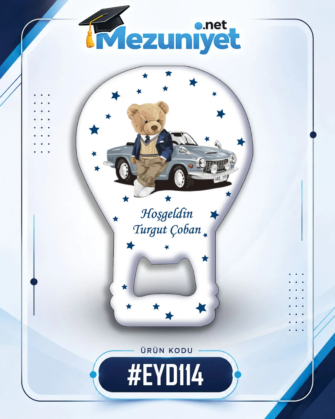 Erkek Yeni Doğan Magnetleri - EYD114 - Görsel 1