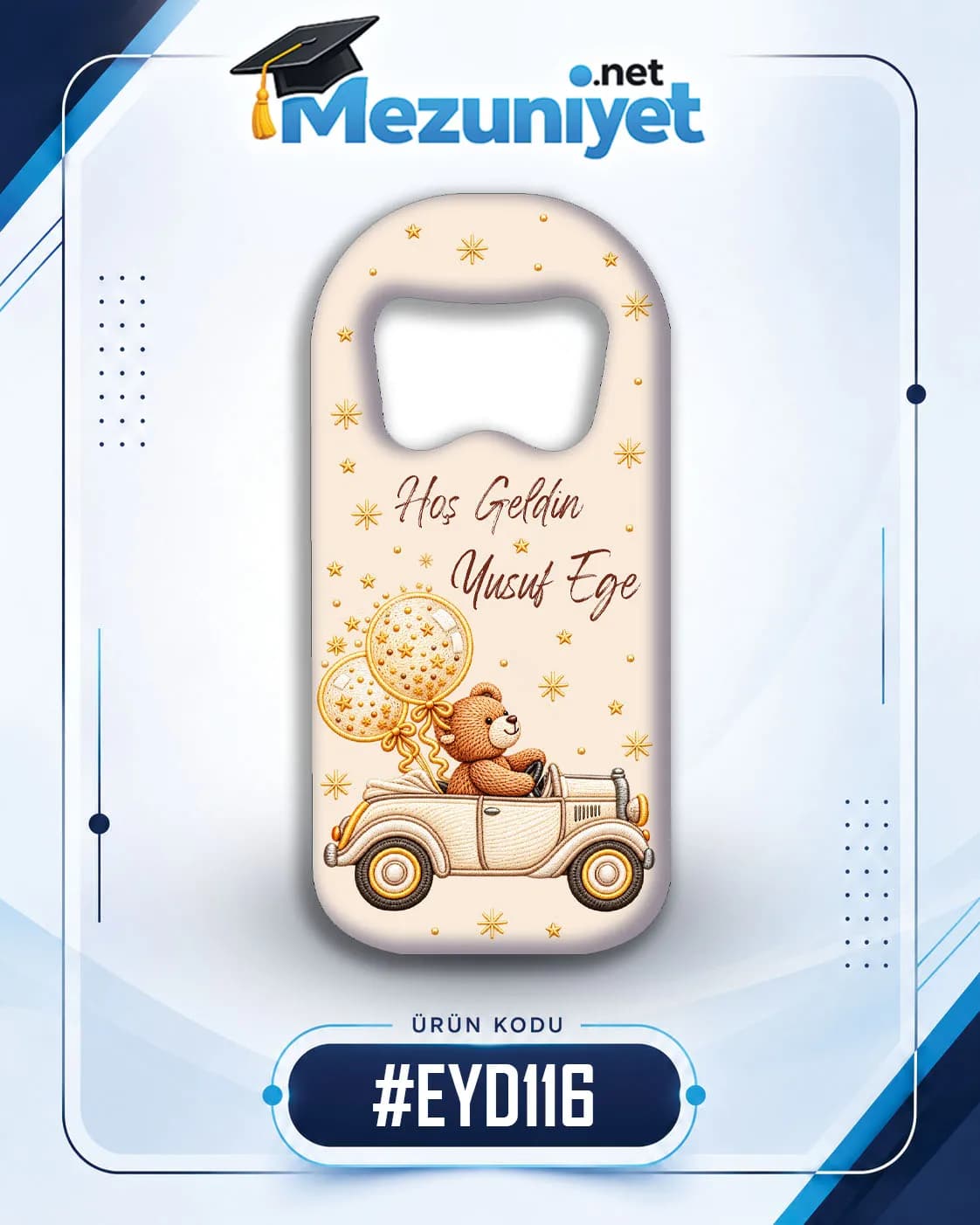 Erkek Yeni Doğan Magnetleri - EYD116 - Görsel 1