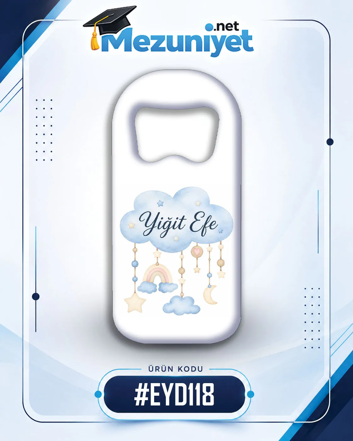 Erkek Yeni Doğan Magnetleri - EYD118 - Görsel 1