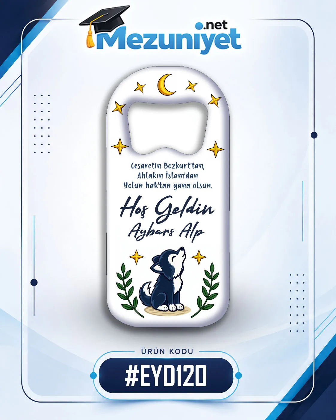 Erkek Yeni Doğan Magnetleri - EYD120 - Görsel 1