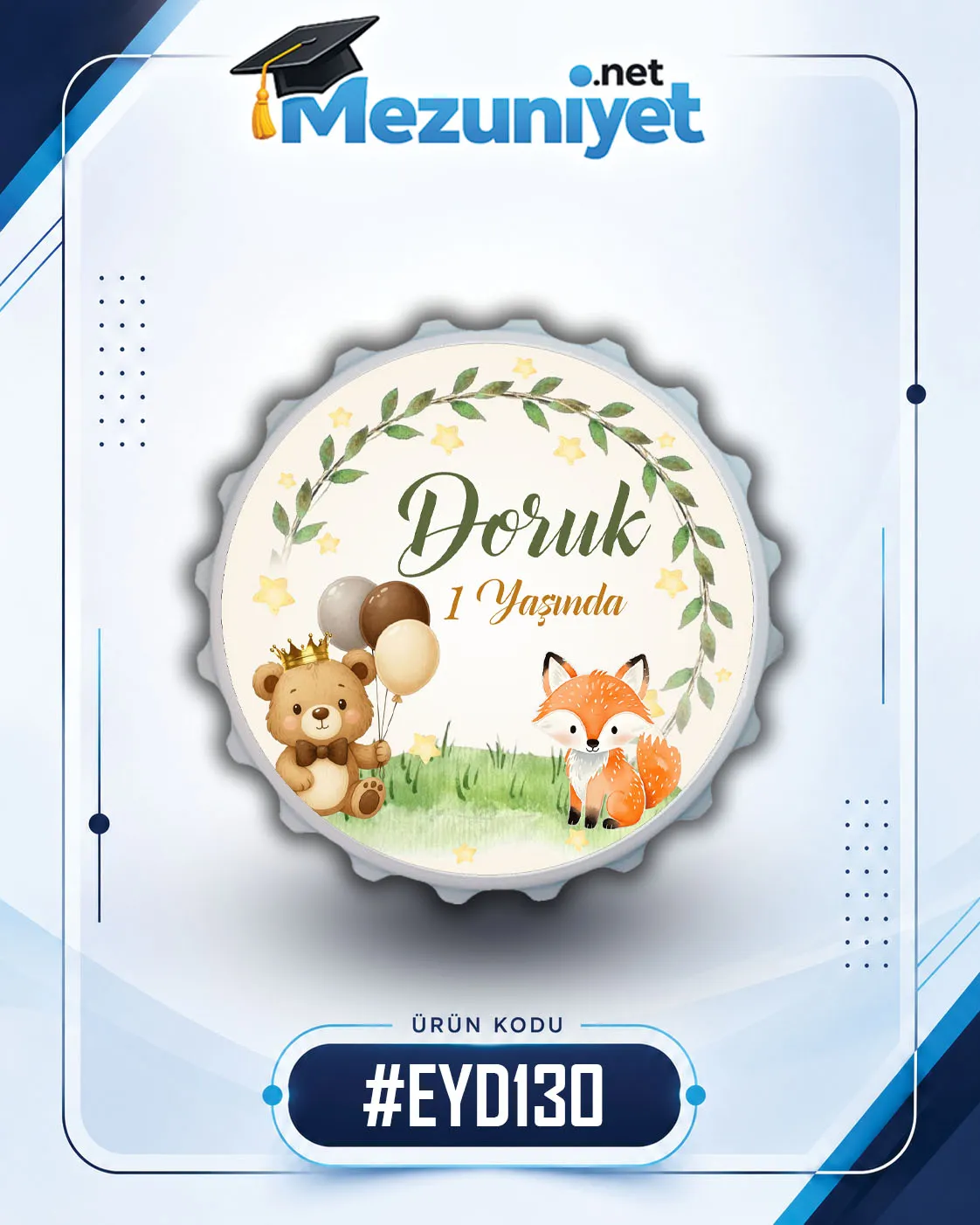 Erkek Yeni Doğan Magnetleri - EYD130 - Görsel 1