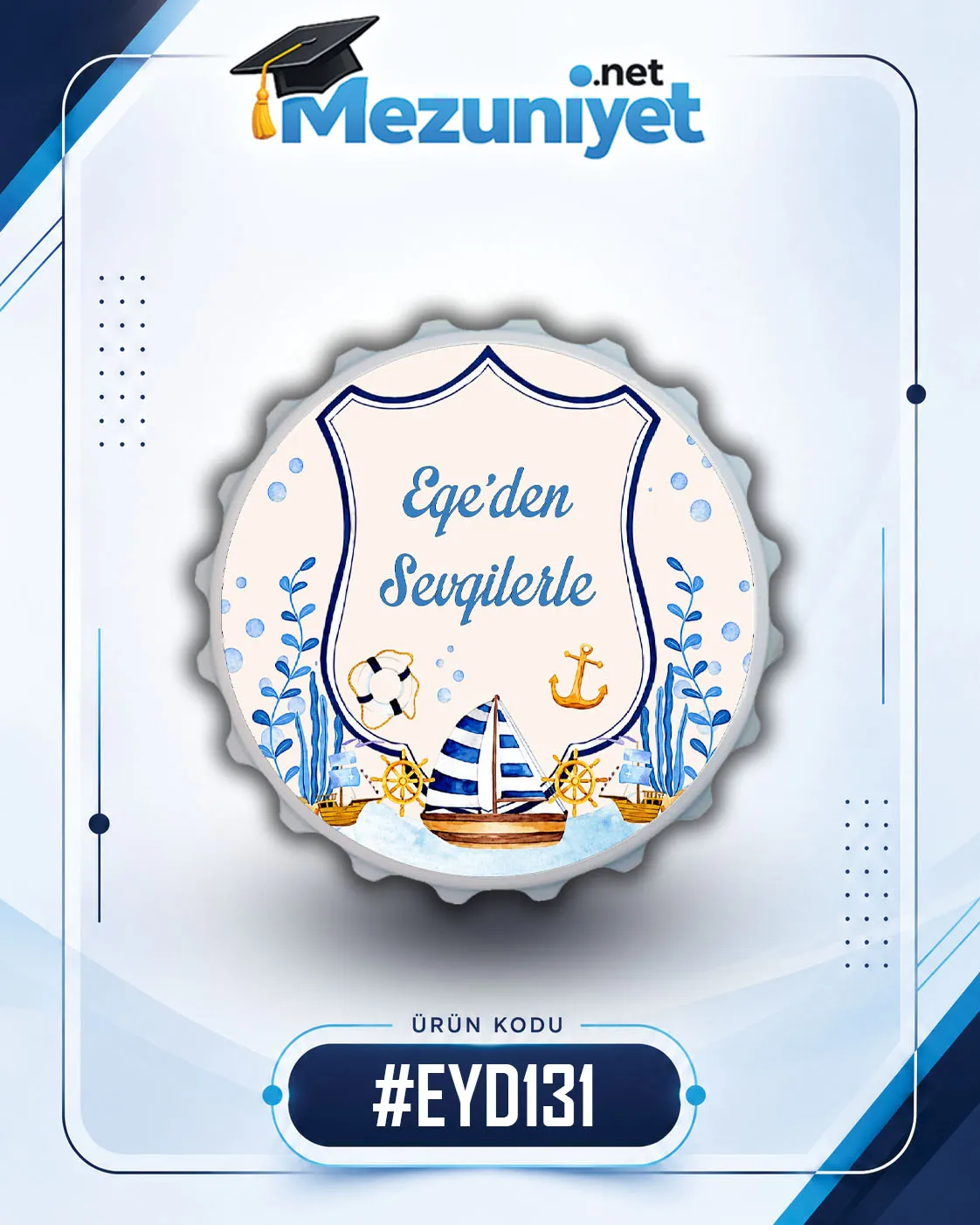 Erkek Yeni Doğan Magnetleri - EYD131 - Görsel 1
