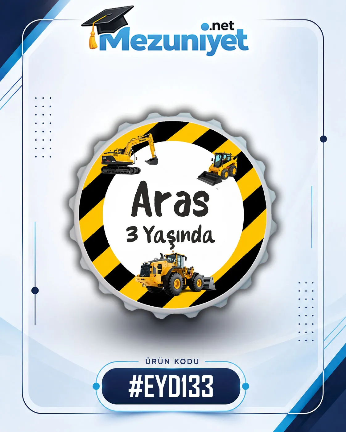 Erkek Yeni Doğan Magnetleri - EYD133 - Görsel 1