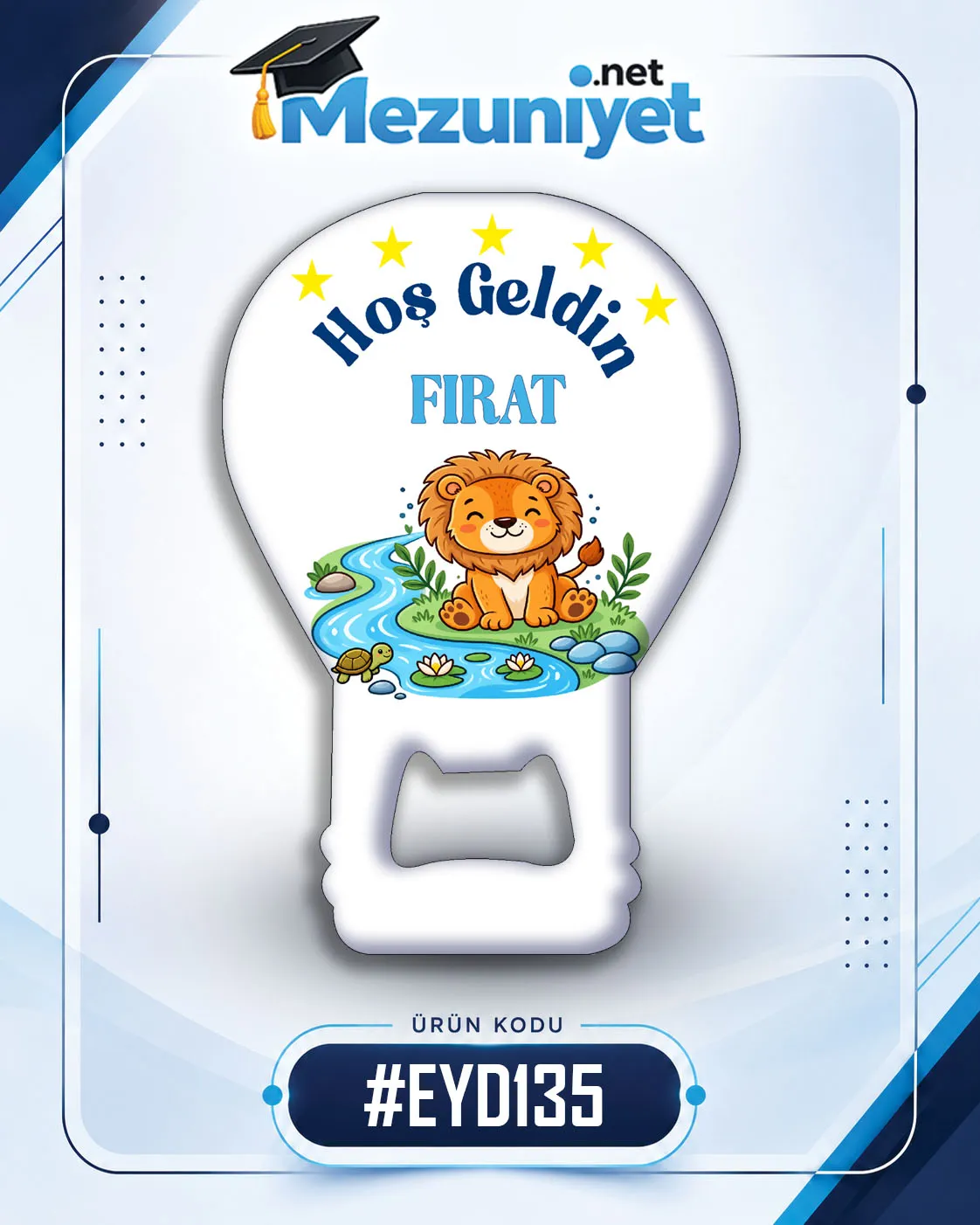 Erkek Yeni Doğan Magnetleri - EYD135 - Görsel 1