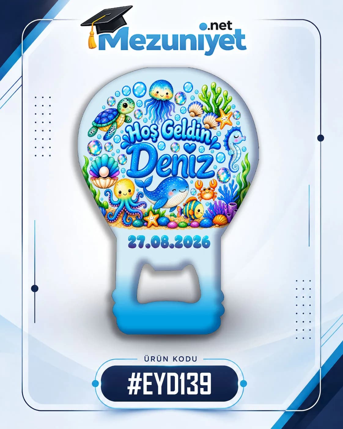 Erkek Yeni Doğan Magnetleri - EYD139 - Görsel 1