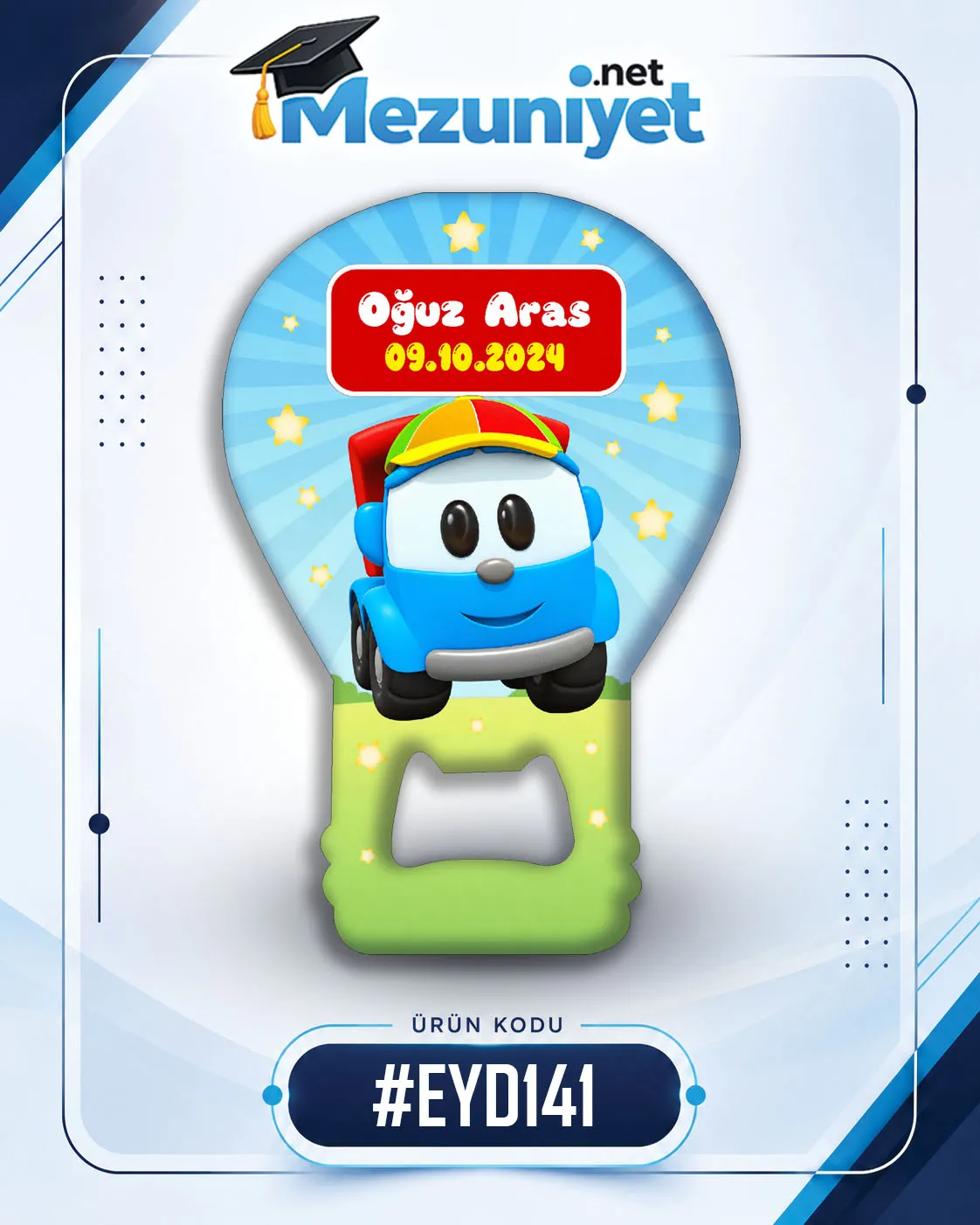 Erkek Yeni Doğan Magnetleri - EYD141 - Görsel 1