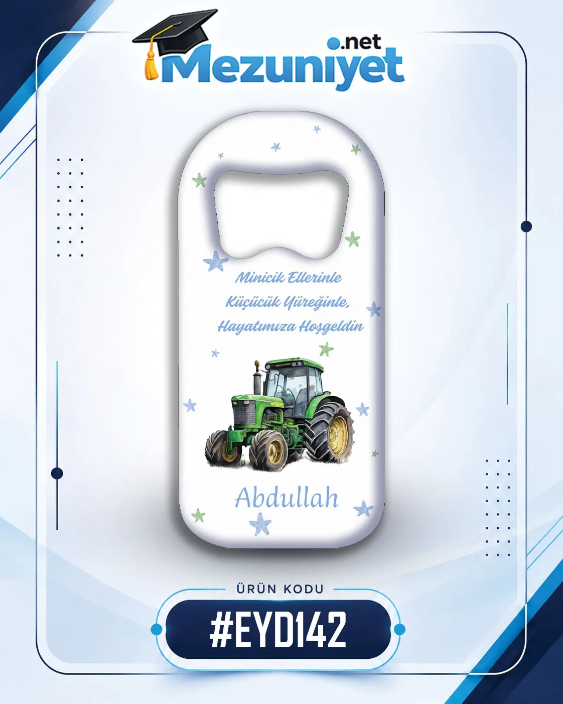 Erkek Yeni Doğan Magnetleri - EYD142 - Görsel 1