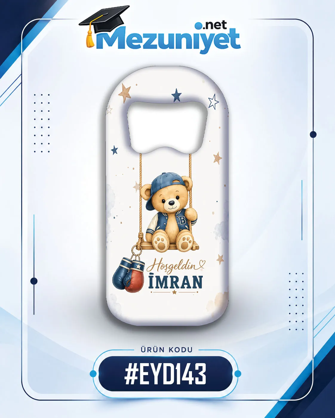 Erkek Yeni Doğan Magnetleri - EYD143 - Görsel 1