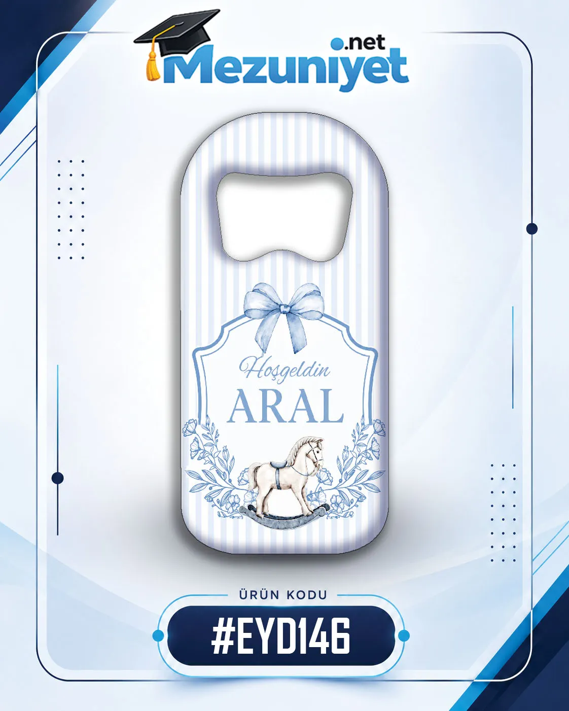 Erkek Yeni Doğan Magnetleri - EYD146 - Görsel 1