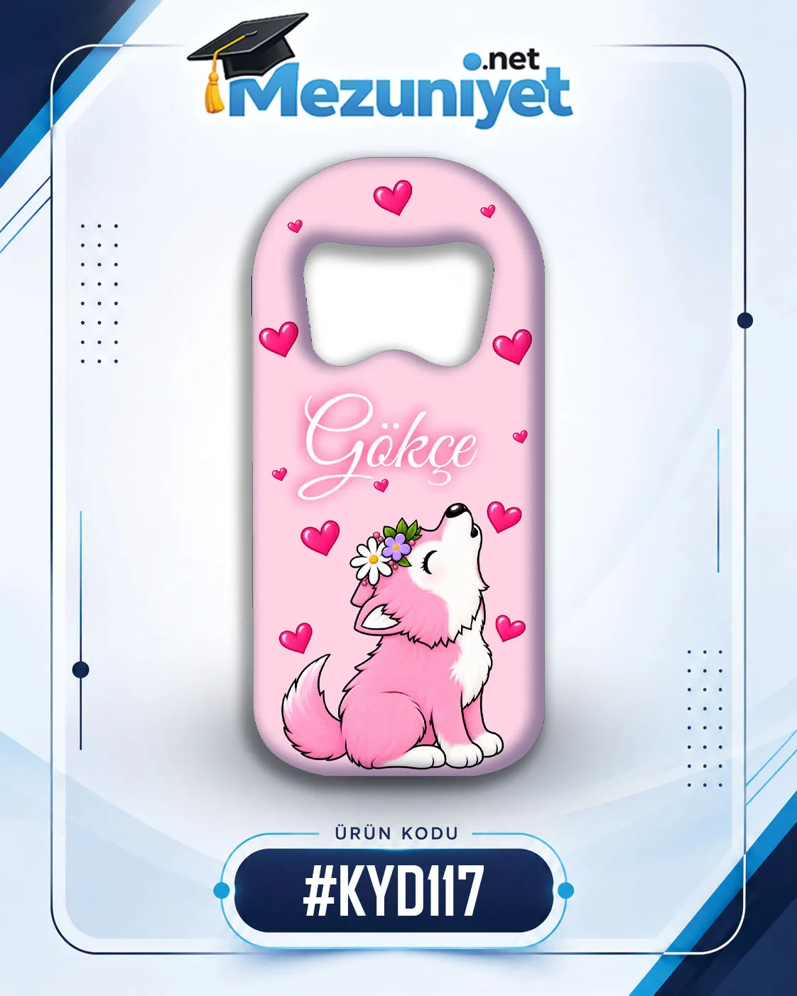 Kız Yeni Doğan Magnetleri - KYD117 - Görsel 1