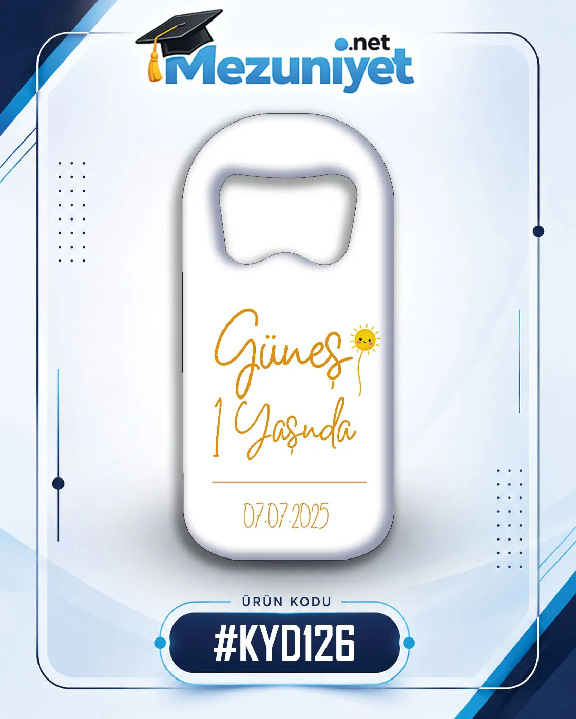 Kız Yeni Doğan Magnetleri - KYD126 - Mezuniyet.Net