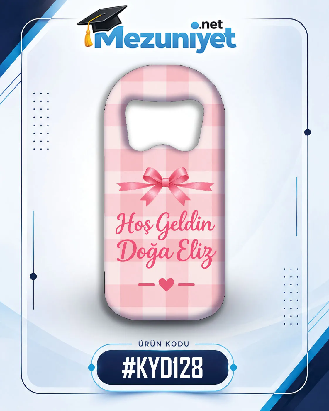 Kız Yeni Doğan Magnetleri - KYD128 - Görsel 1