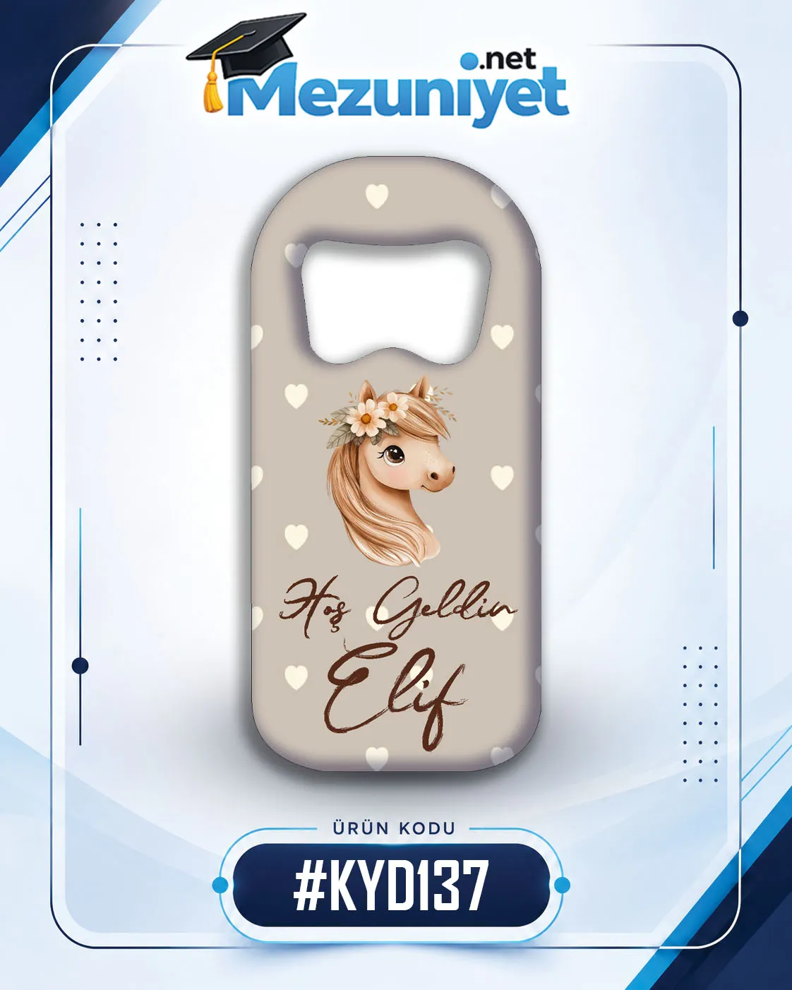 Kız Yeni Doğan Magnetleri - KYD137 - Görsel 1