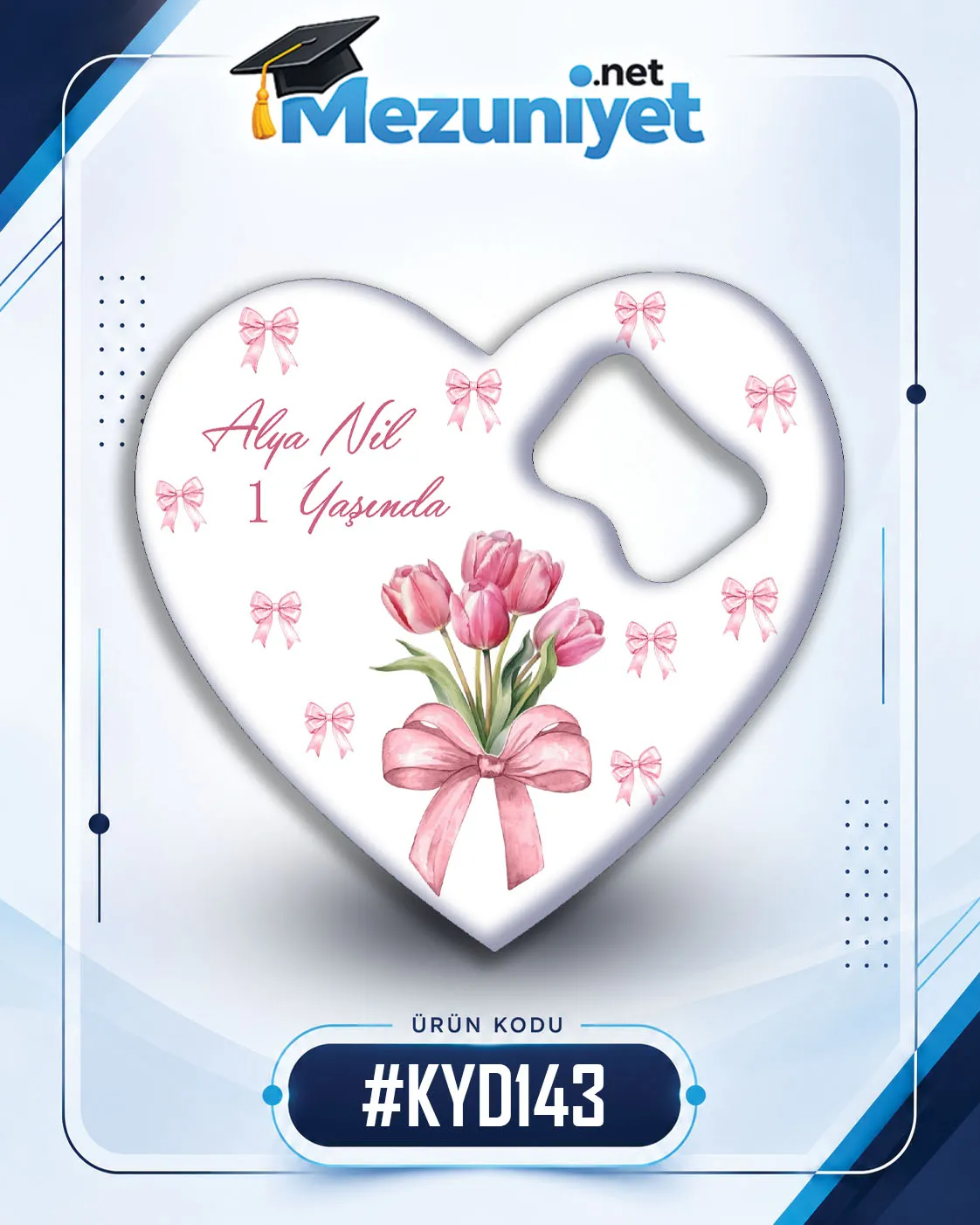 Kız Yeni Doğan Magnetleri - KYD143 - Görsel 1