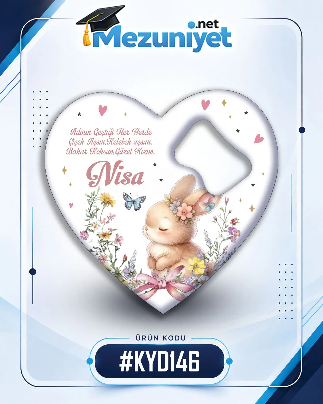 Kız Yeni Doğan Magnetleri - KYD146 - Görsel 1