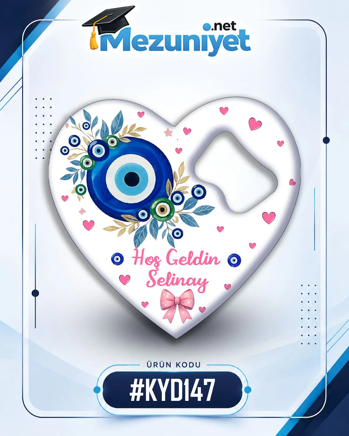 Kız Yeni Doğan Magnetleri - KYD147 - Görsel 1