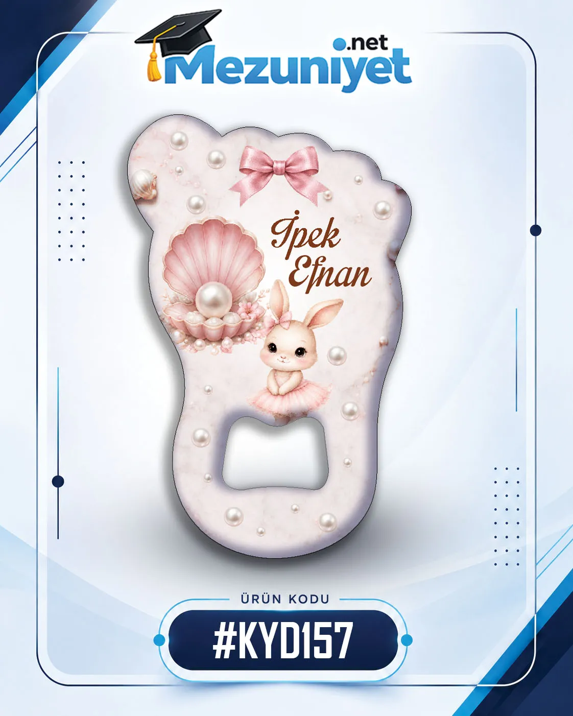 Kız Yeni Doğan Magnetleri - KYD157 - Görsel 1