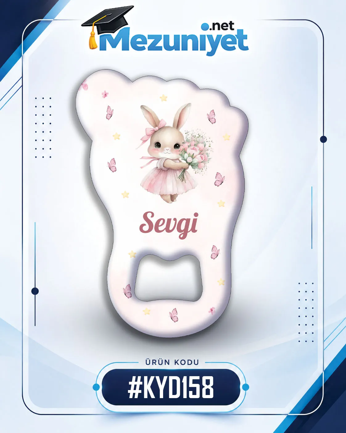 Kız Yeni Doğan Magnetleri - KYD158 - Görsel 1