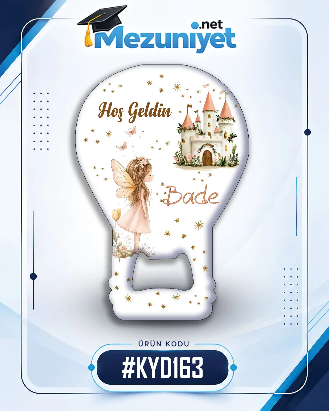 Kız Yeni Doğan Magnetleri - KYD163 - Görsel 1