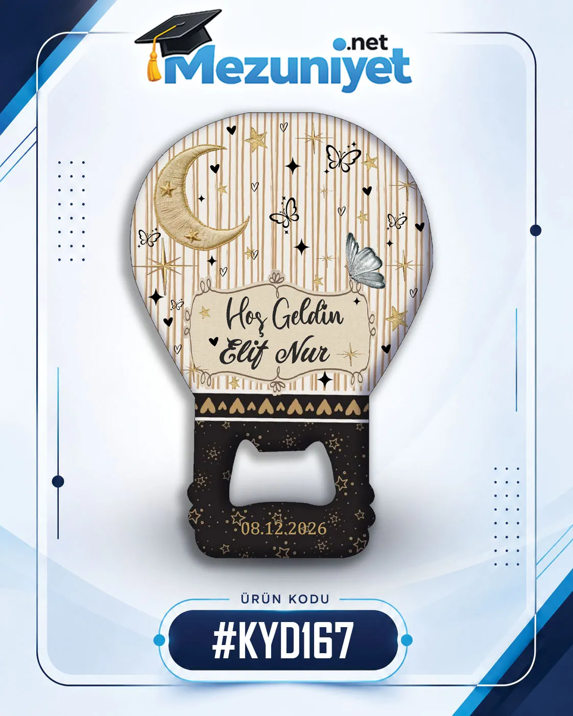 Kız Yeni Doğan Magnetleri - KYD167 - Görsel 1