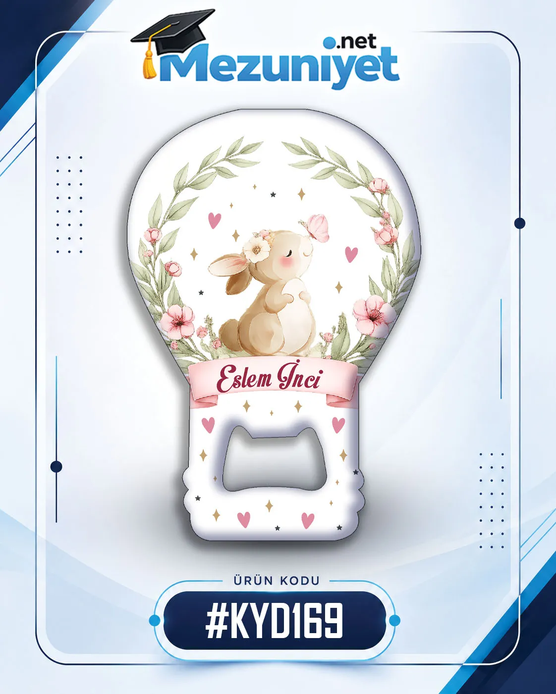 Kız Yeni Doğan Magnetleri - KYD169 - Görsel 1