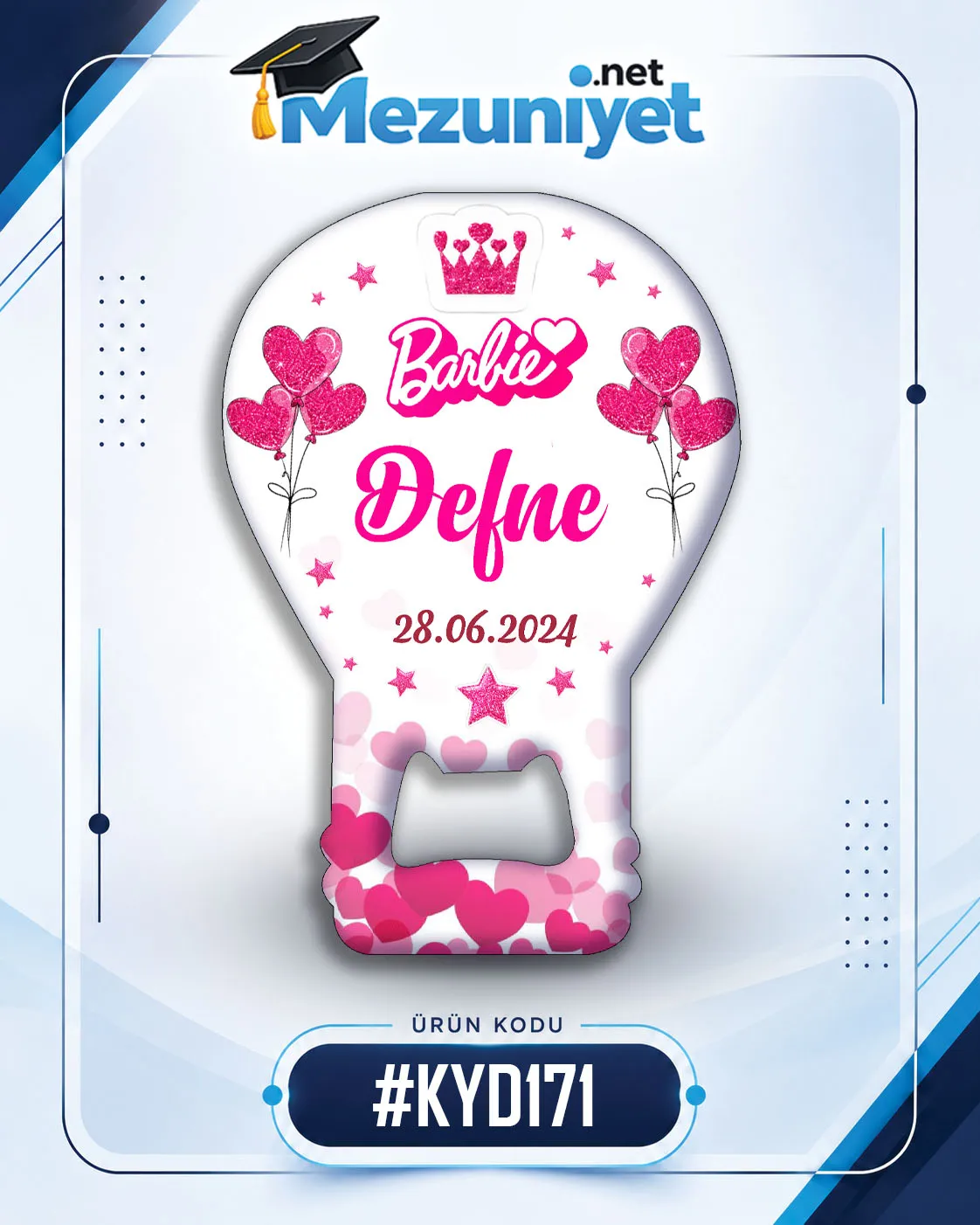 Kız Yeni Doğan Magnetleri - KYD171 - Görsel 1