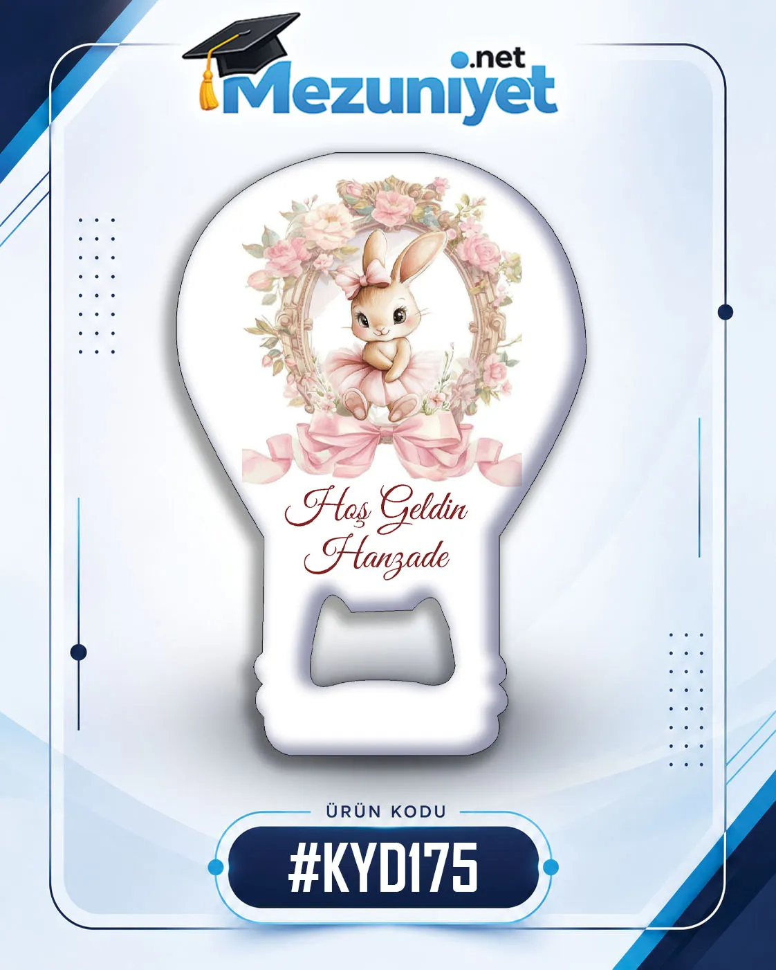 Kız Yeni Doğan Magnetleri - KYD175 - Görsel 1