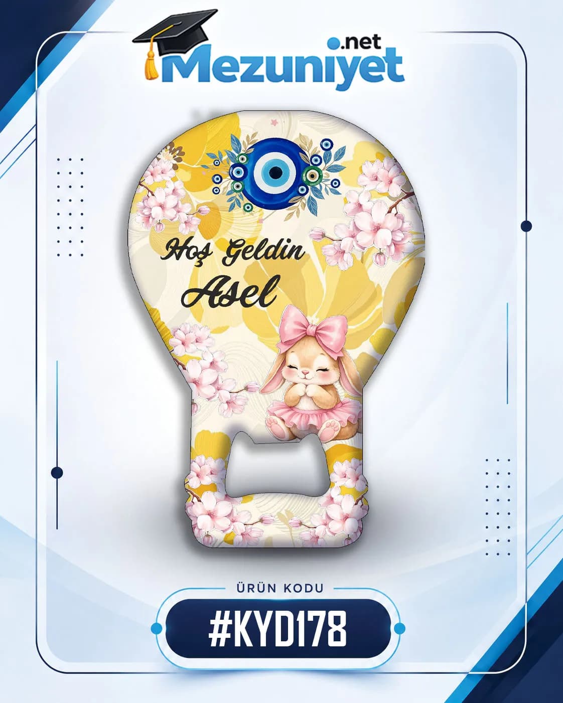 Kız Yeni Doğan Magnetleri - KYD178 - Görsel 1