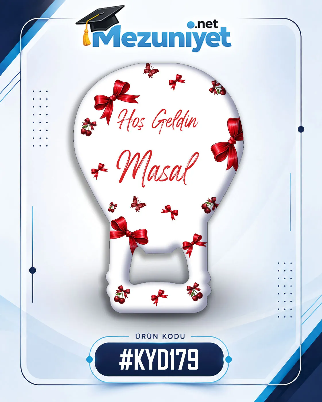Kız Yeni Doğan Magnetleri - KYD179 - Görsel 1