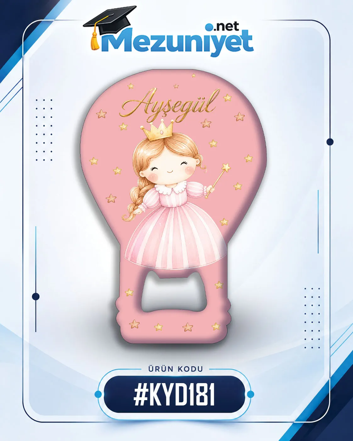 Kız Yeni Doğan Magnetleri - KYD181 - Görsel 1