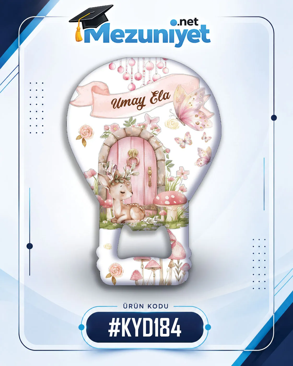 Kız Yeni Doğan Magnetleri - KYD184 - Görsel 1