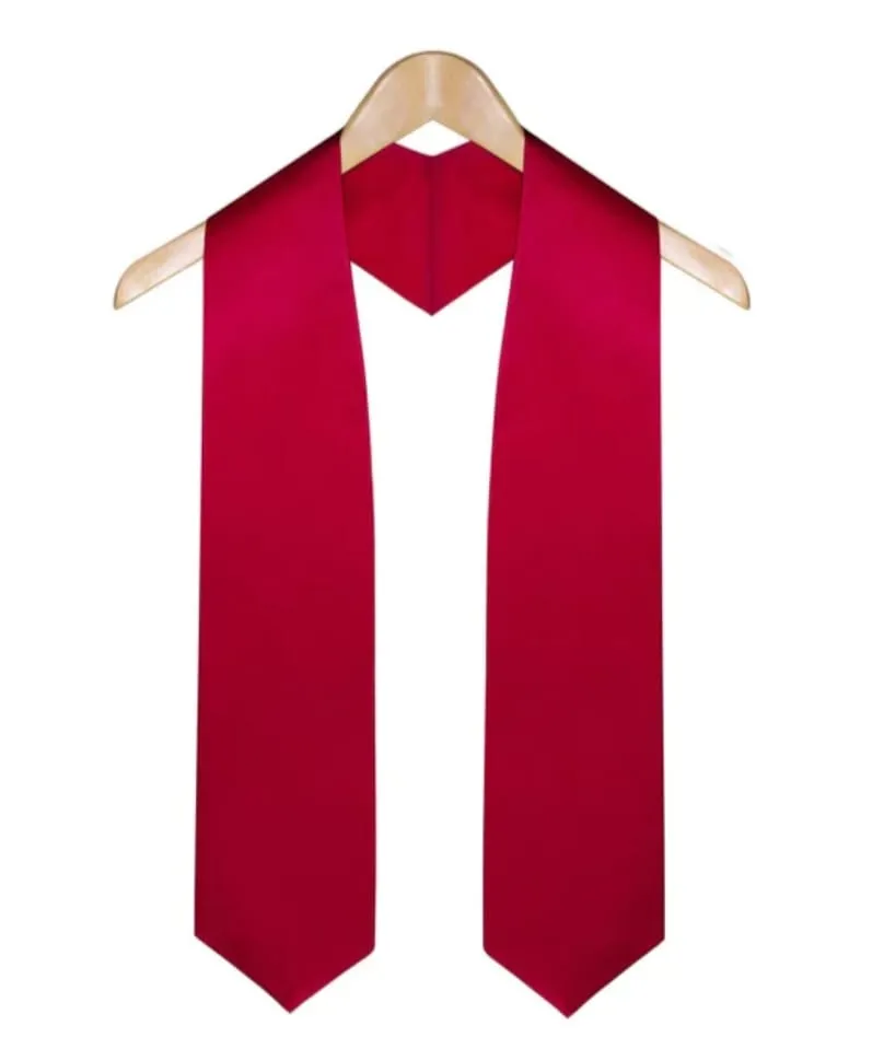 Kırmızı Şal  - Özel Model - Mezuniyet.Net